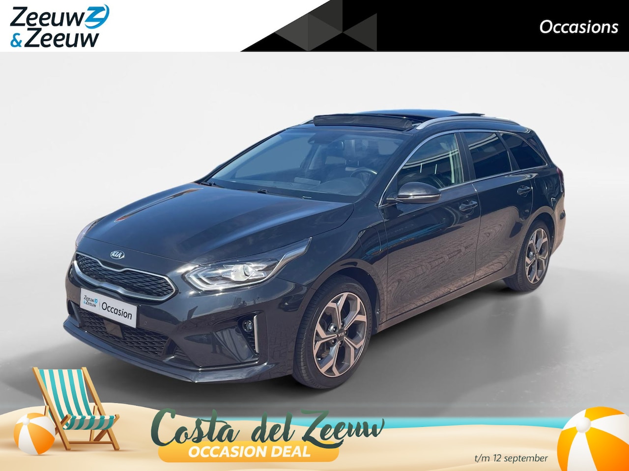 Kia Cee'd Sportswagon - Ceed 1.6 GDI PHEV ExecutiveLine *Automaat*Navi+Camera*Schuif/kanteldak*Climate Control*Ada - AutoWereld.nl