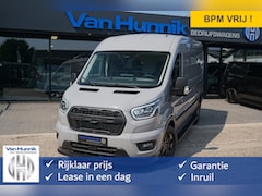 Ford Transit - 350L L3H2 Raptor AUT-8 165PK BPM VRIJ Navi, Camera, Xenon, Lm Velg, Trekhaak NR. A109