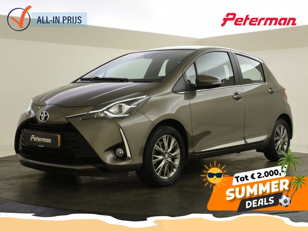 Toyota Yaris - 1.5 VVT-i Executive | Navigatie | Camrea | All Season banden - AutoWereld.nl