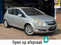 Opel Corsa - 1.4-16V Cosmo 5drs 2008 GRIJS AIRCO CRUISE NAP