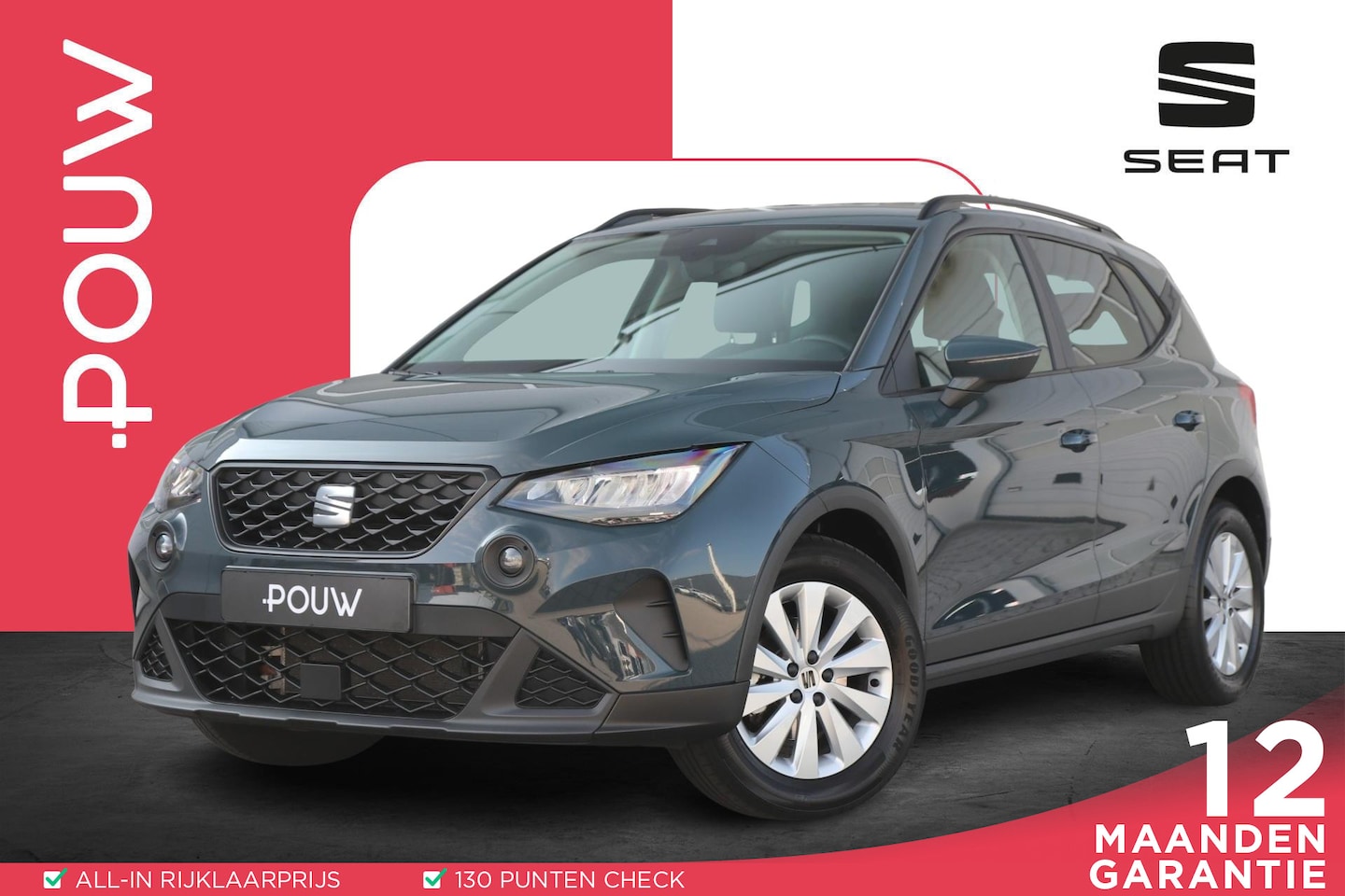 SEAT Arona - 1.0 EcoTSI 95pk Style Business Connect | App Connect | Stoelverwarming | Parkeersensoren A - AutoWereld.nl
