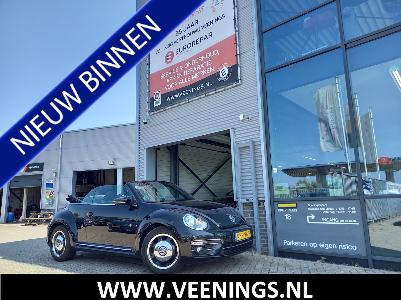 Volkswagen Beetle Cabriolet - 1.2 TSI Exclusive Series - CARPLAY / ANDROID - NAVI - CLIMA - CRUISE - STOELVERW - - AutoWereld.nl