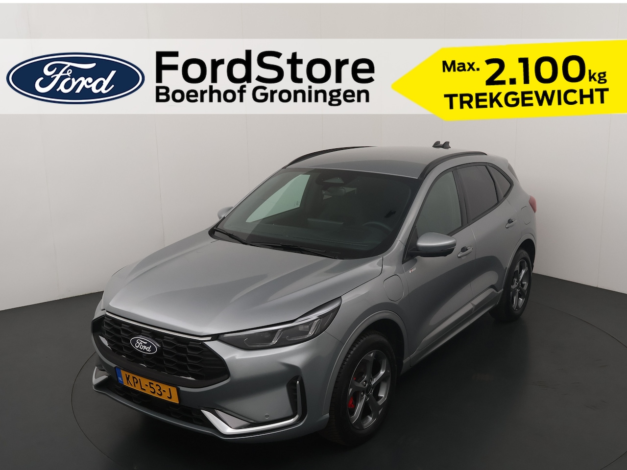 Ford Kuga - 2.5 PHEV 243 pk ST-Line X I AGR stoelen | Adapt Cruise I Winter Pack | B&O | 360° Camera I - AutoWereld.nl