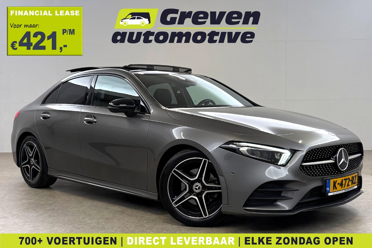 Mercedes-Benz A-klasse - 200 AMG | Pano | Sfeer | Virtual | Camera | Burmester | Carplay | Trekhaak | Memory | NAP - AutoWereld.nl