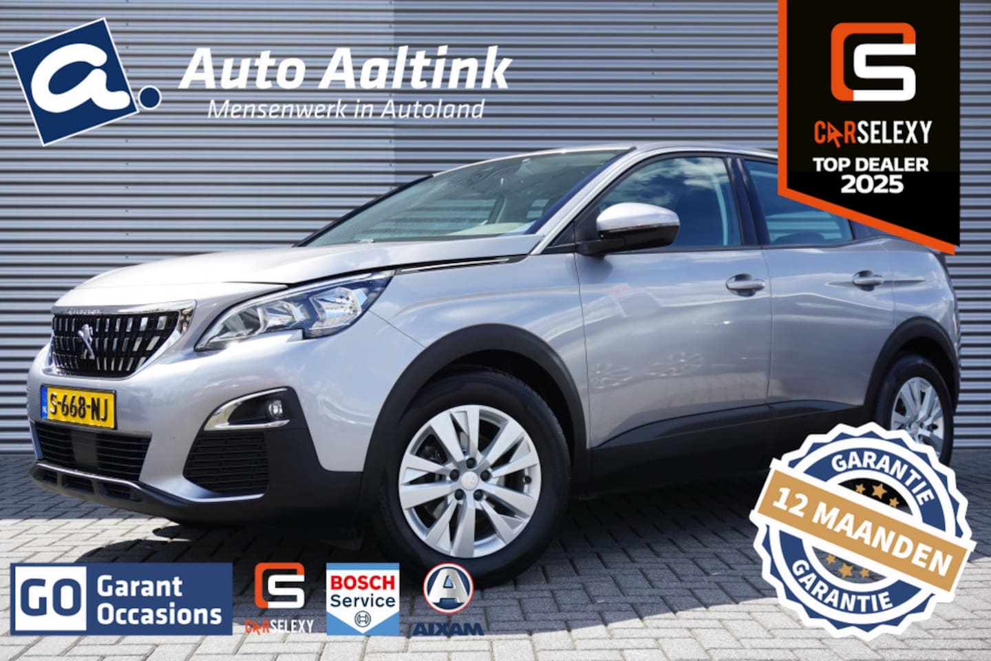 Peugeot 3008 - 131PK PureTech Bue Lease AUTOM. | AFN. TREKHAAK | HOGE ZIT - AutoWereld.nl