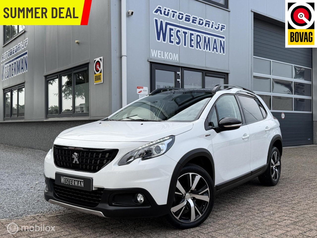 Peugeot 2008 - 1.2 PureTech GT-Line Aut Pano Clima Trekh. 17"Lmv etc. - AutoWereld.nl