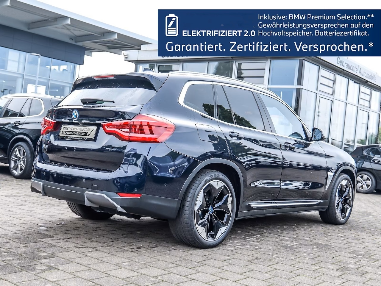 BMW iX3 - 80 kWh (210kW/286pk) ** LED, LEDER, PANORAMA, MEMORY, H&K SOUND, 20-inch LMV ** 1e EIG - U - AutoWereld.nl