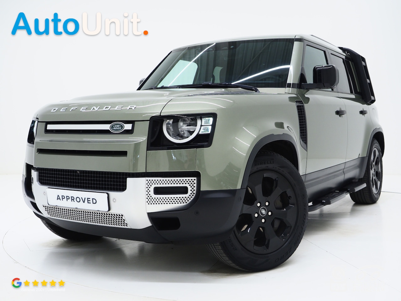 Land Rover Defender 110 - 2.0 P400e 110 | Panoramadak | Trekhaak | Leder | Stoelventilatie | Luchtvering | 360 | Mem - AutoWereld.nl