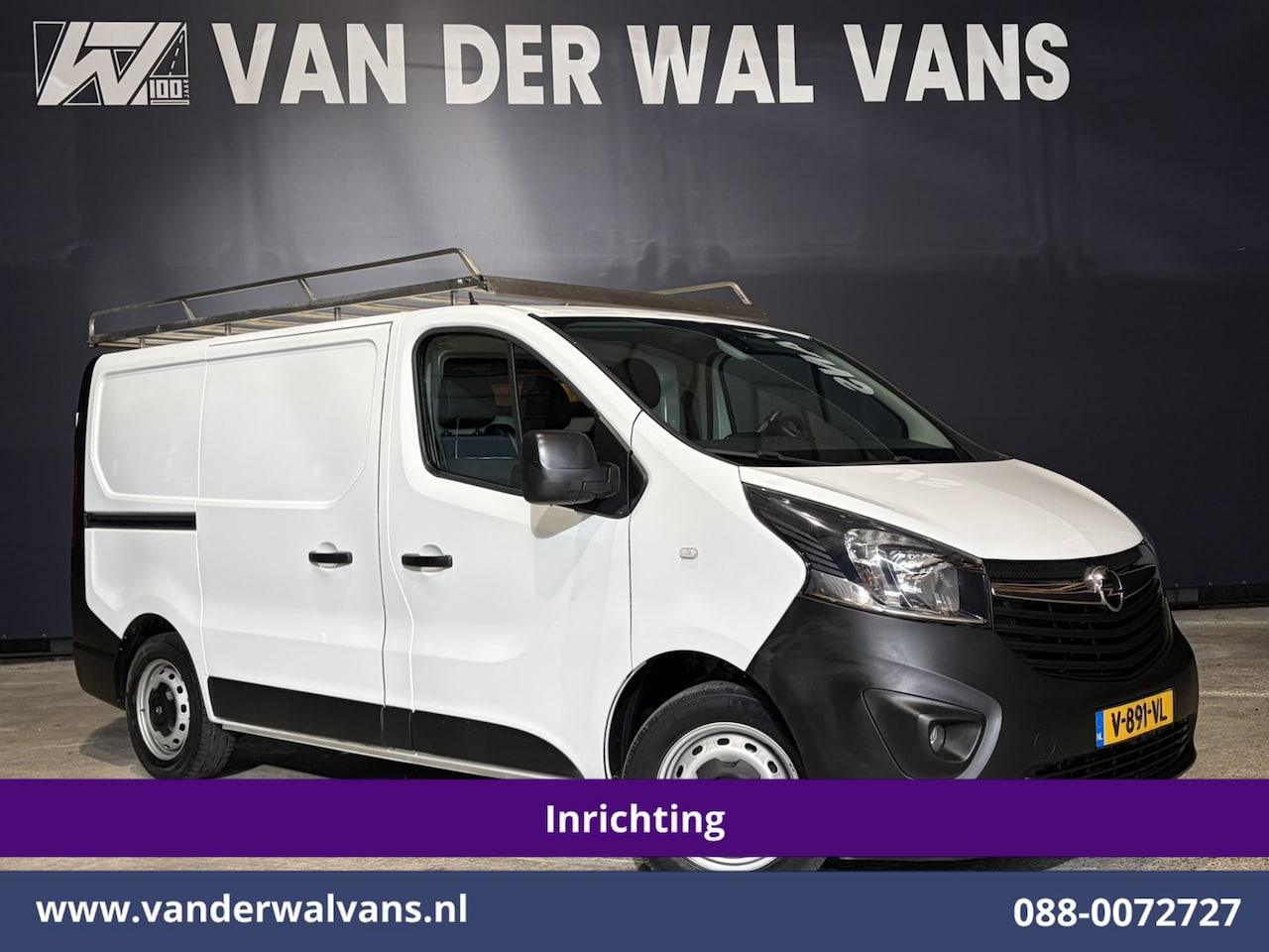 Opel Vivaro - 1.6 CDTI 126pk L1H1 inrichting Euro6 Airco | Camera | Navigatie | LED | Imperiaal| Trekhaa - AutoWereld.nl