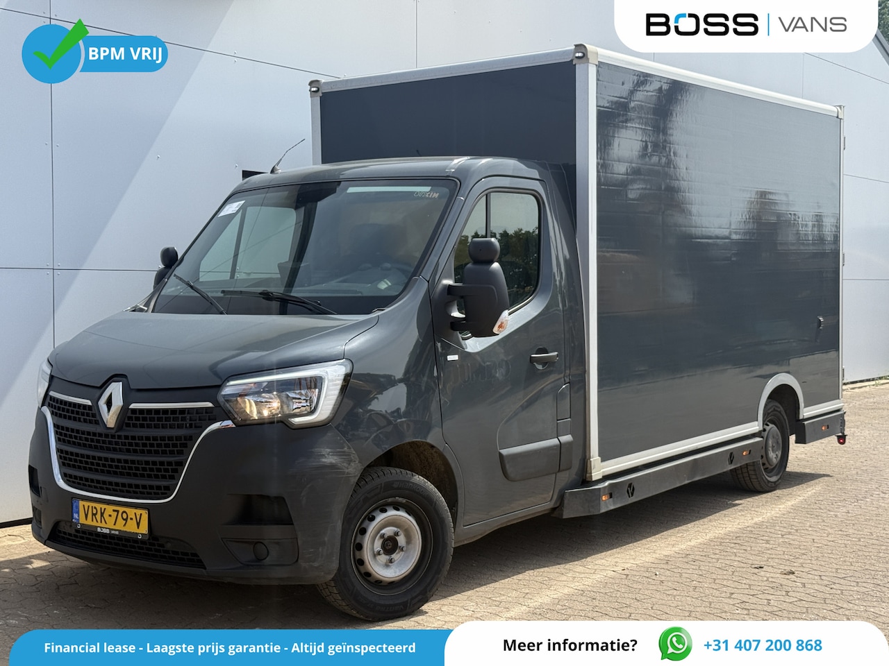 Renault Master - Plancher T35 2.3 DCI 150PK Automaat LED Airco Cruise Control Camera Foodtruck Meubelbak Pa - AutoWereld.nl