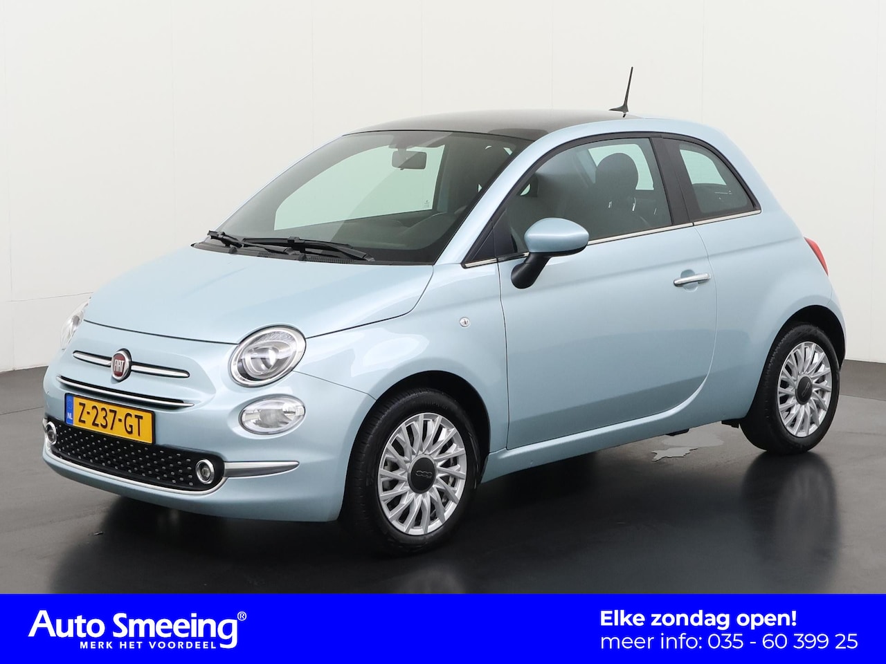Fiat 500 - 1.0 Hybrid Dolcevita | Panoramadak | Apple/Android Carplay | Parkeersensor | Zondag Open! - AutoWereld.nl