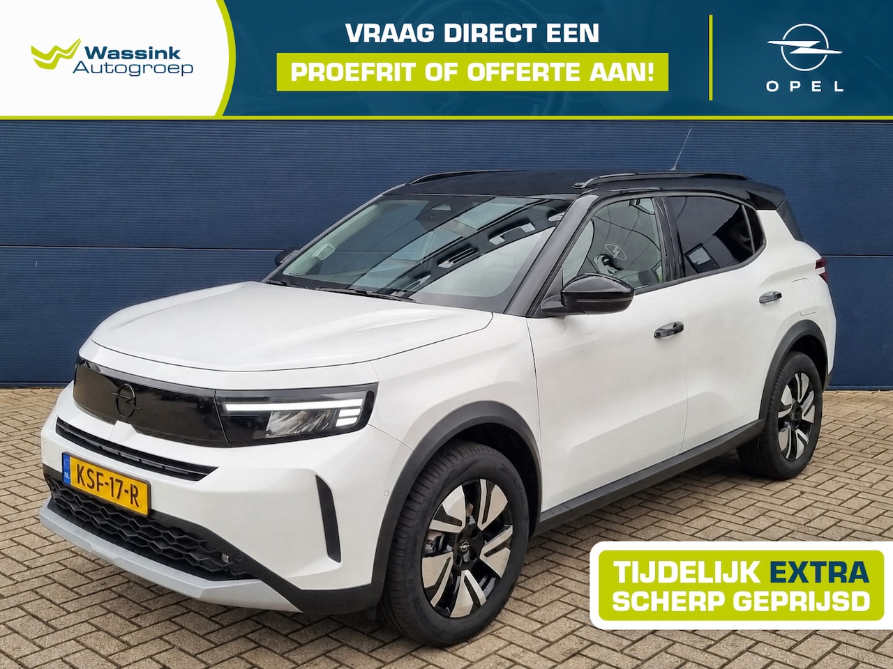 Opel Frontera - 1.2 Turbo Hybrid GS | Camera | Keyless Start | Stoel-/Stuurverwarming | Climate Control | - AutoWereld.nl