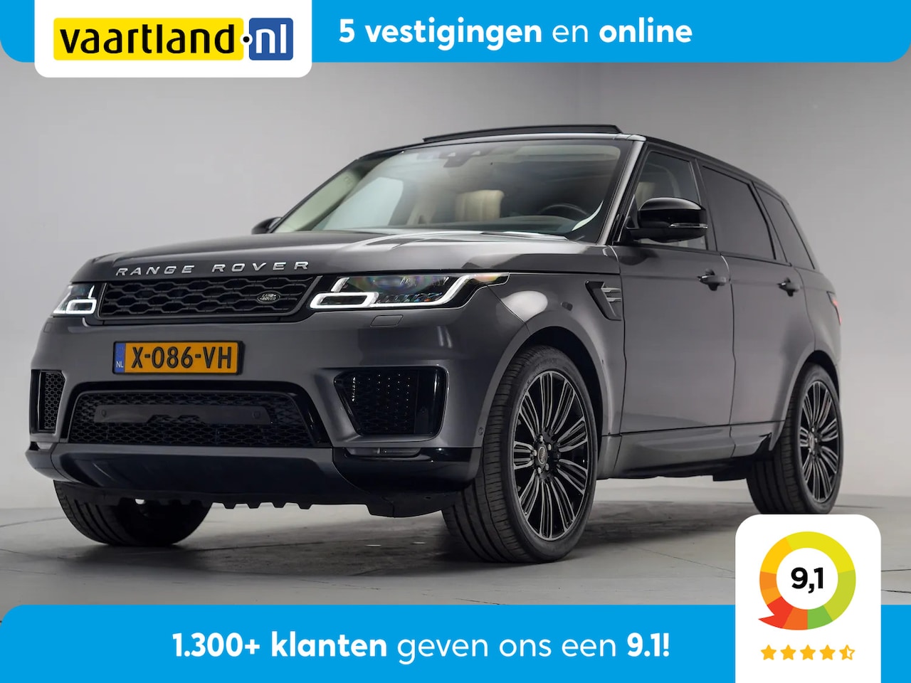 Land Rover Range Rover Sport - 2.0 P400e HSE Dynamic [ Luchtvering Panorama Leder Navi Camera Apple/Android ] - AutoWereld.nl