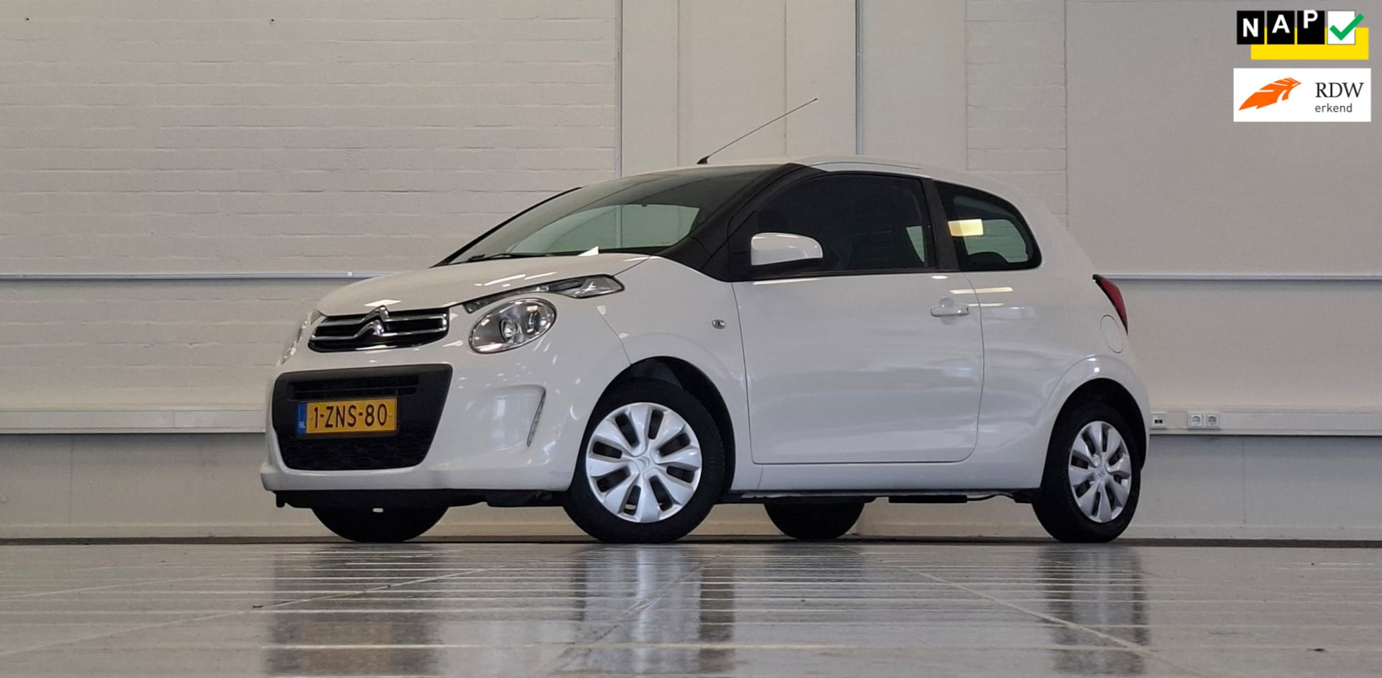 Citroën C1 - 1.0i e-VTi Feel Airco 2e Eigenaar Garantie Elek. pakket Mooi! - AutoWereld.nl