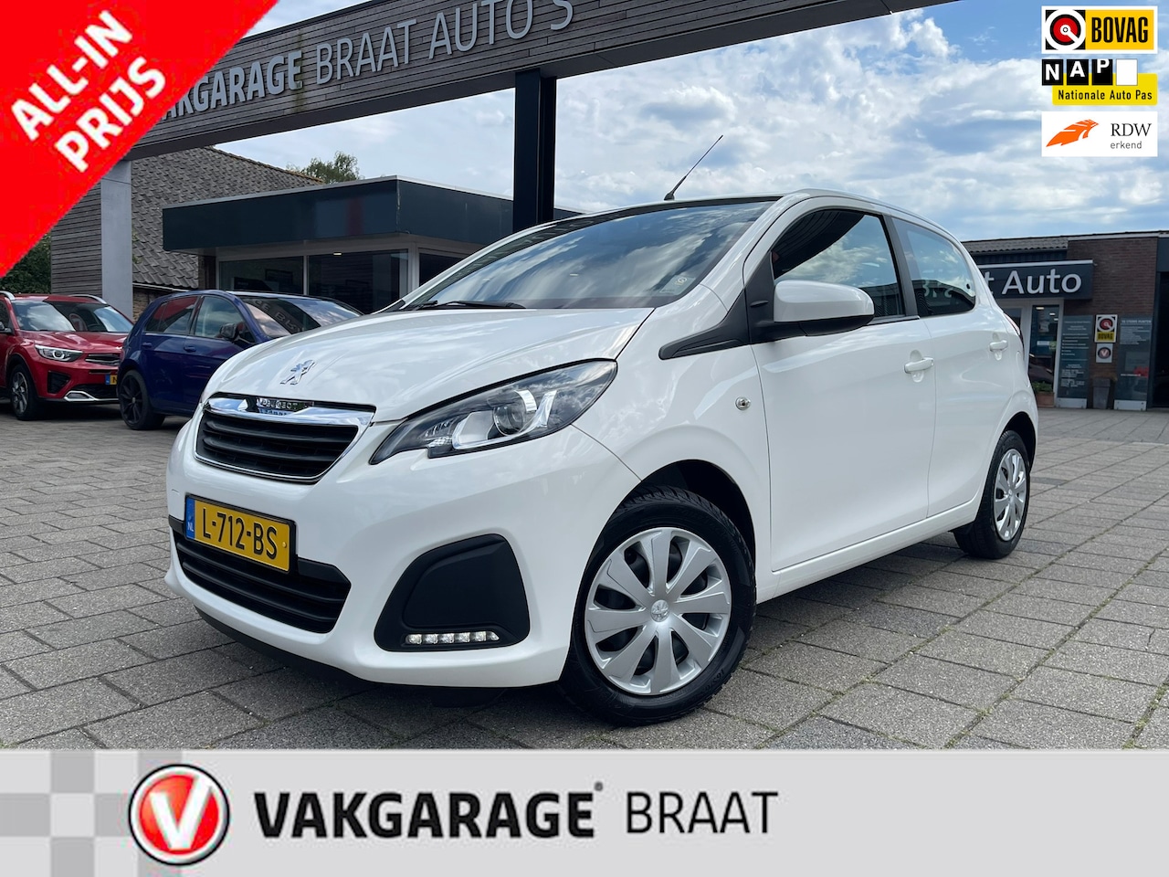 Peugeot 108 - 1.0 l AIRCO l BLUETOOTH l ALL-IN PRIJS! - AutoWereld.nl