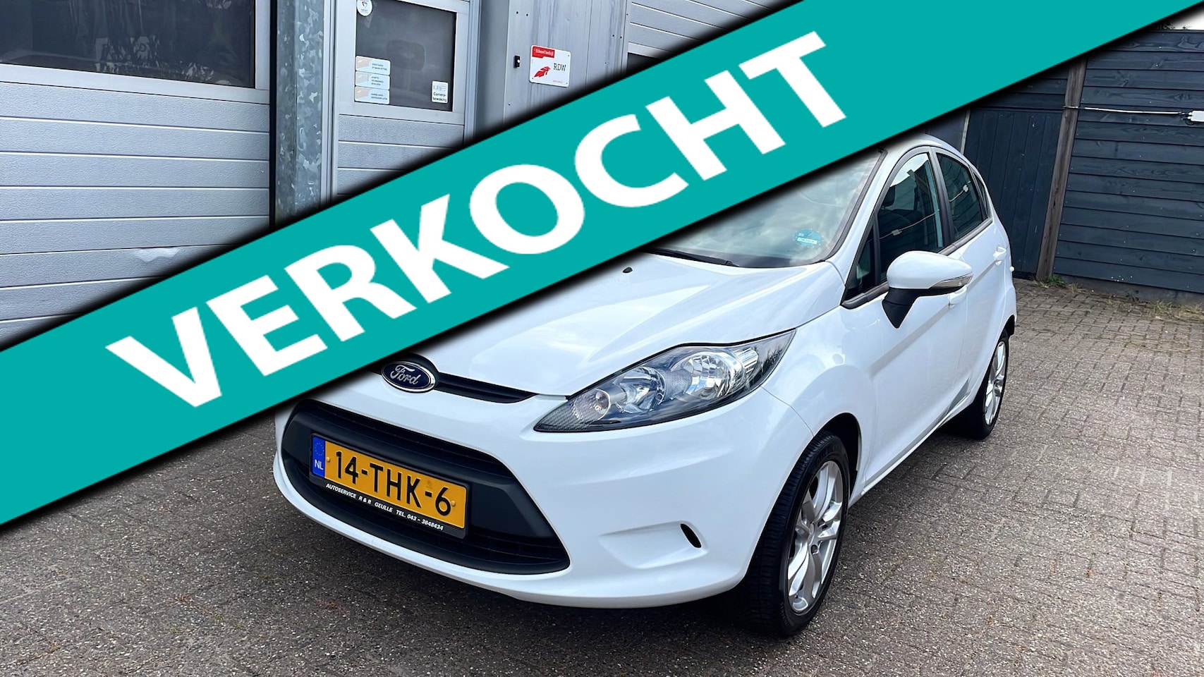 Ford Fiesta - 1.25 Ghia 5DR 2012-Airco-L.m.Velgen-Trekhaak-APK - AutoWereld.nl