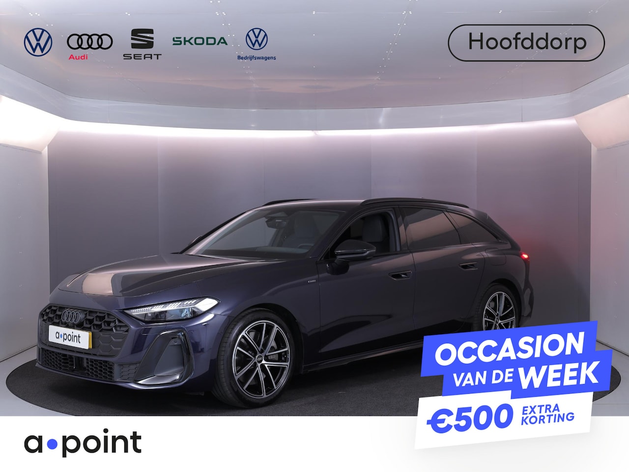 Audi A5 Avant - 2.0 e-hybrid quattro S edition 299 PK | Multimedia scherm passagier | S-Line | Keyless ent - AutoWereld.nl
