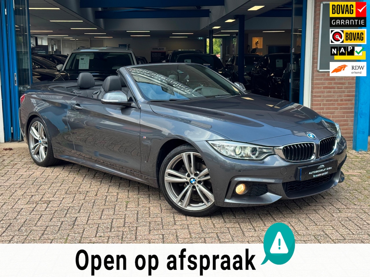 BMW 4-serie Cabrio - 420i High Exe 2016 NAVI HANDBAK 1e Eig! - AutoWereld.nl