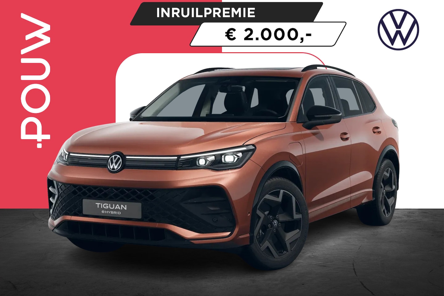 Volkswagen Tiguan - 1.5 eHybrid 204pk DSG Edition 20 | R-Line Ext. pakket | Trekhaak | IQ Light HD-Matrix | - AutoWereld.nl