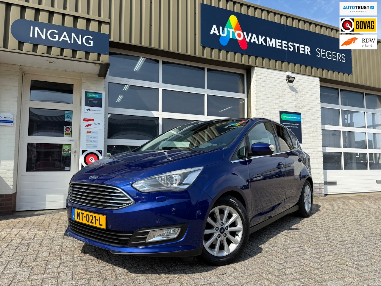 Ford C-Max - 1.0 Titanium|Nieuwe motor|Vol opties|Pano|Trekhaak| - AutoWereld.nl