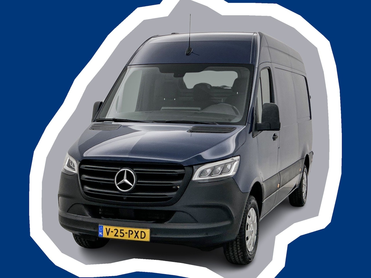 Mercedes-Benz Sprinter - 317 L2H2 RWD Sortimo inrichting 360°camera Led Navigatie Distronic Servicebus 3500kg trekh - AutoWereld.nl