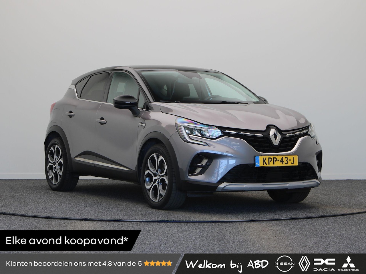 Renault Captur - E-Tech Hybrid 145pk Intens | Apple carplay / Android Auto | Achteruitrijcamera | Navigatie - AutoWereld.nl