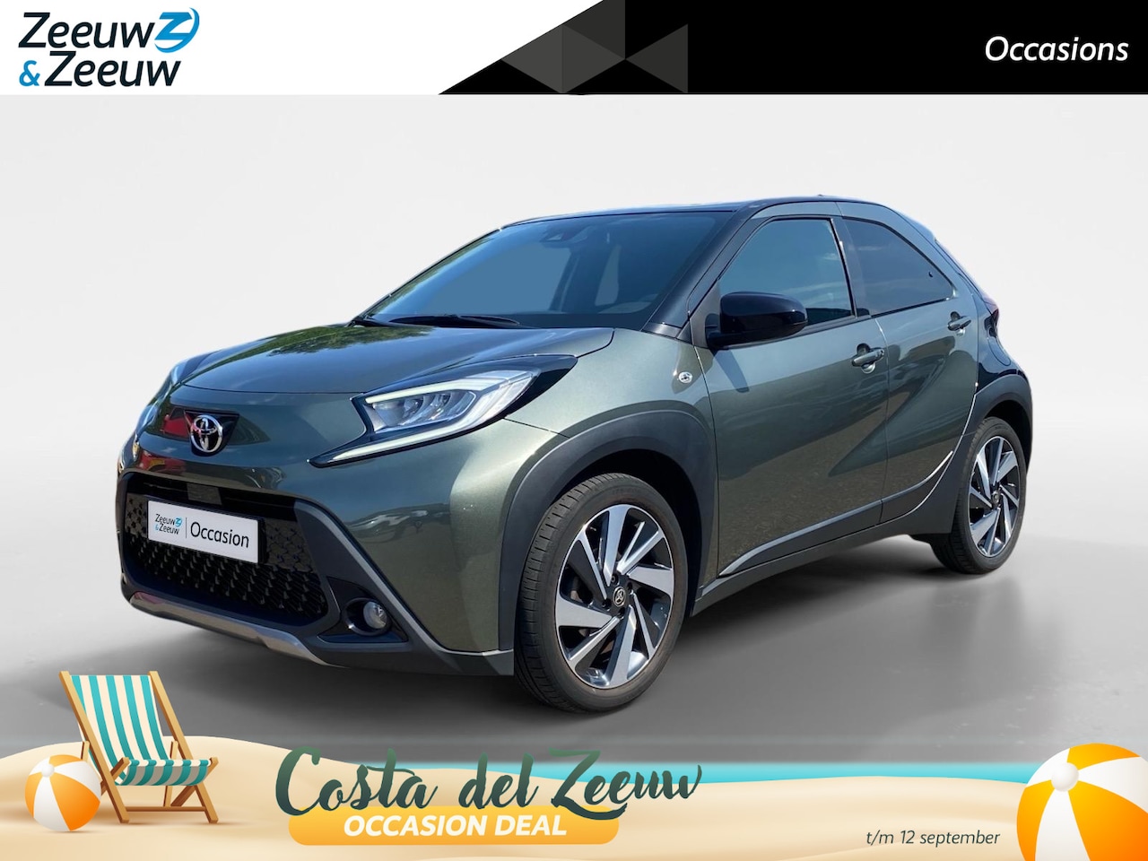 Toyota Aygo X - 1.0 VVT-i S-CVT Envy Climate control | LM-velgen | Camera | Navigatie | Line assist | Keyl - AutoWereld.nl