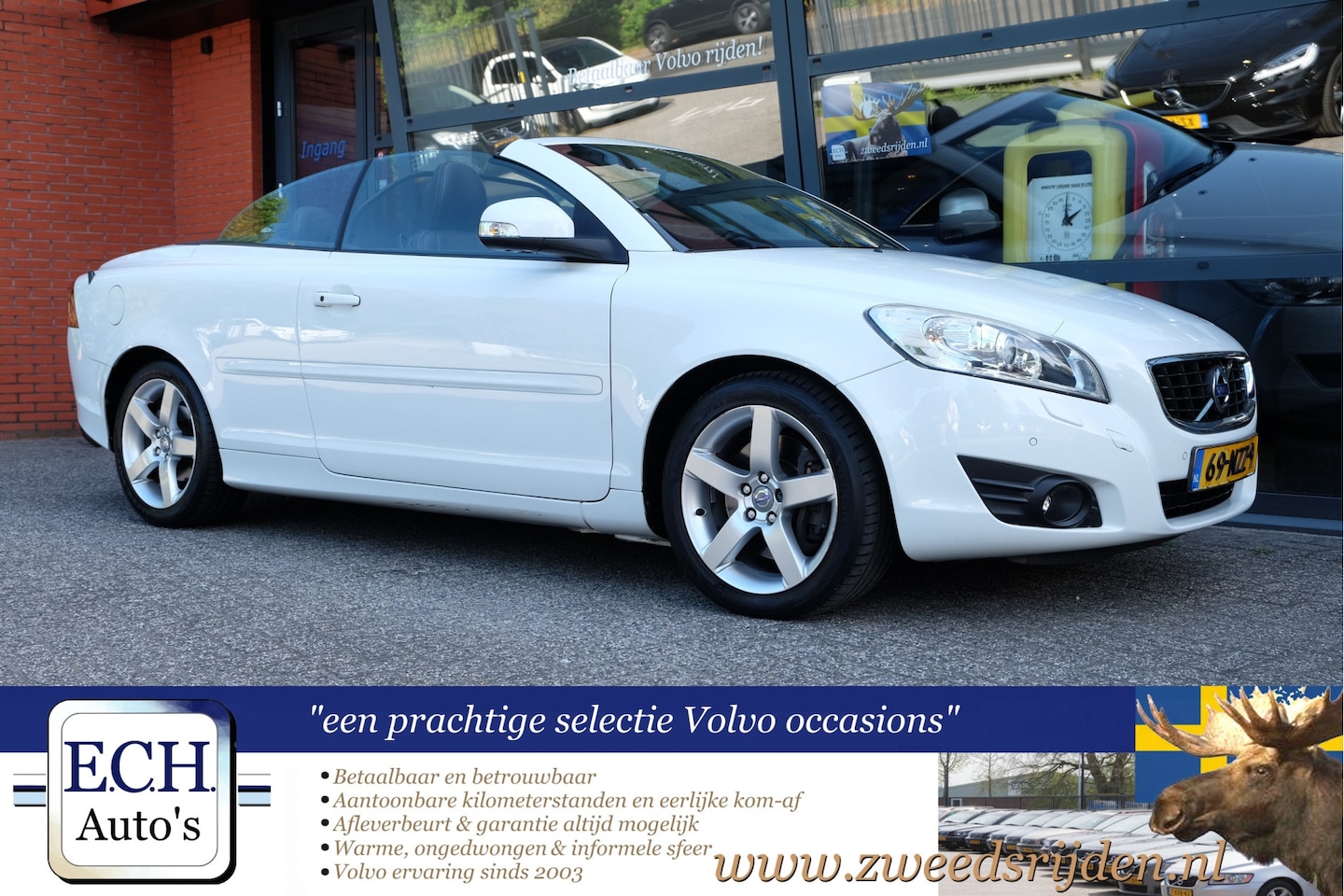 Volvo C70 Convertible - 2.0 D3 5cil Automaat Summum - AutoWereld.nl