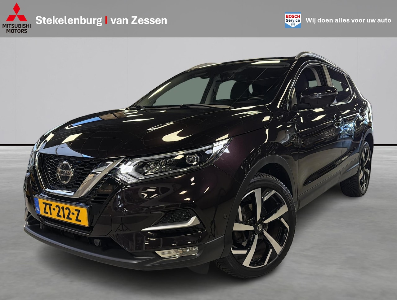 Nissan Qashqai - 1.3 DIG-T Tekna Trekhaak, NAP - AutoWereld.nl