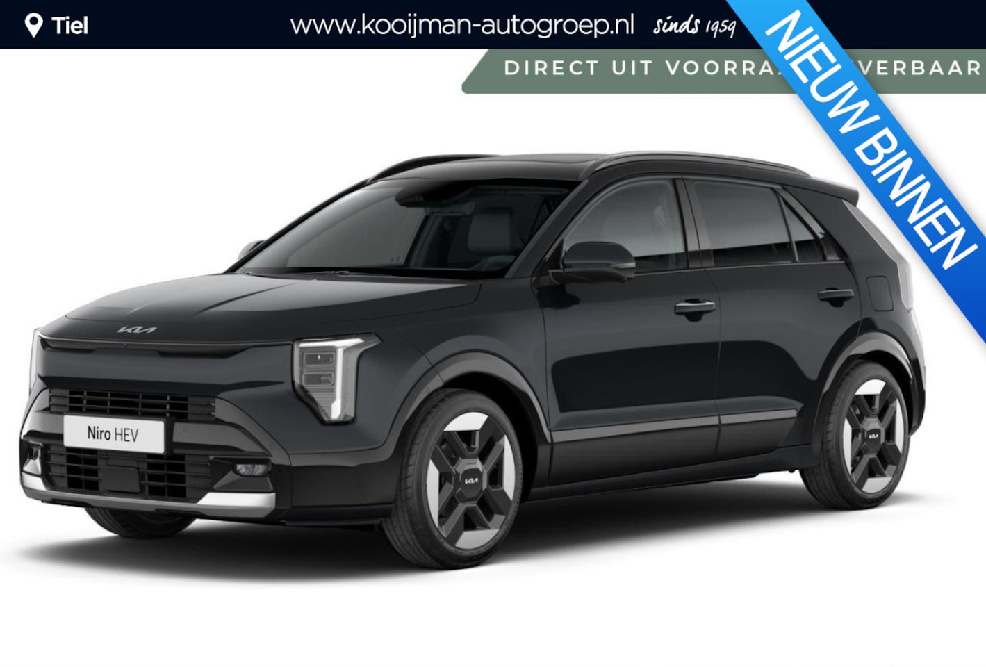 Kia Niro - 1.6 GDi Hybrid ComfortLine FACELIFT ACTIE! MEERDERE KLEUREN SNEL LEVERBAAR! 0344-611400 - AutoWereld.nl