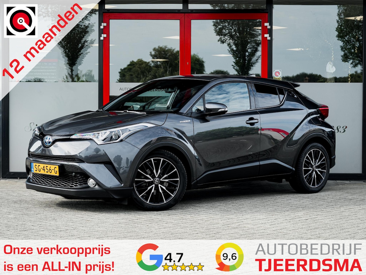 Toyota C-HR - 1.8 Hybrid Dynamic | Origineel NL | Camera | Stoelverwarming | Adaptieve Cruise Control | - AutoWereld.nl