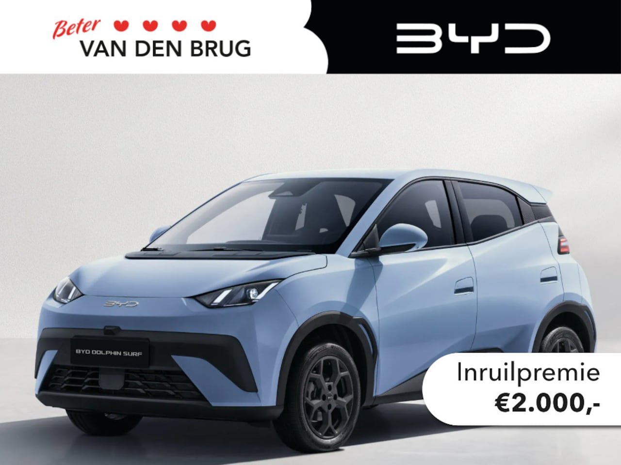 BYD Dolphin Surf - Comfort 43 kWh | Wordt verwacht | 310km WLTP | 360 Camera | Adaptive cruise control | Appl - AutoWereld.nl