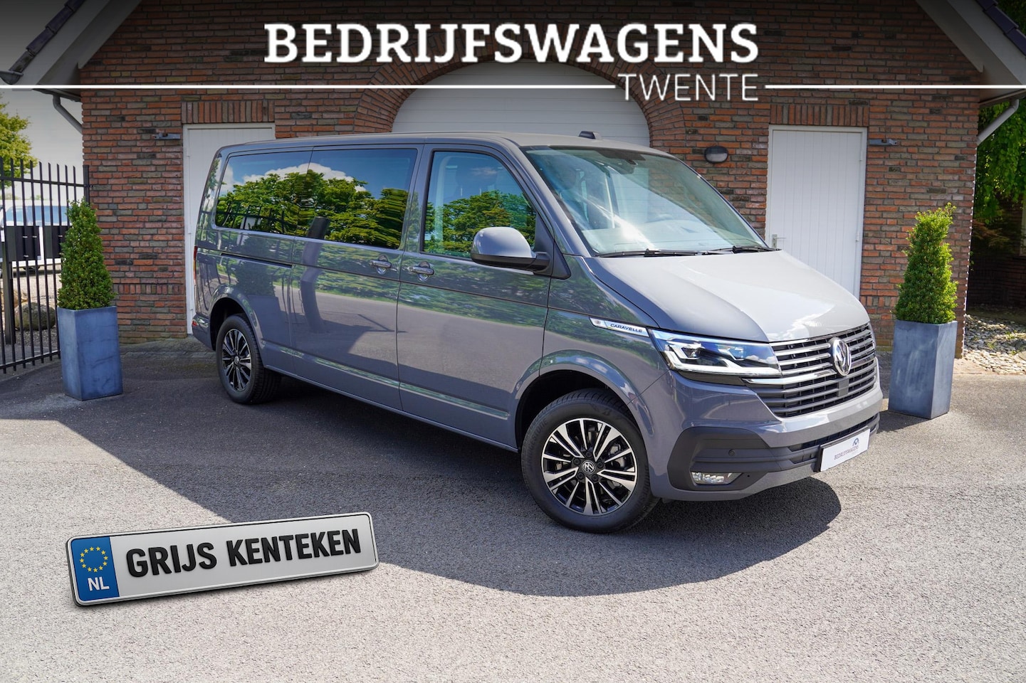 Volkswagen Transporter Caravelle - T6.1 2.0 TDI 150 PK DSG CARAVELLE L2H1 ACC | LED | Digital Cockpit | Virtual Cockpit | - AutoWereld.nl