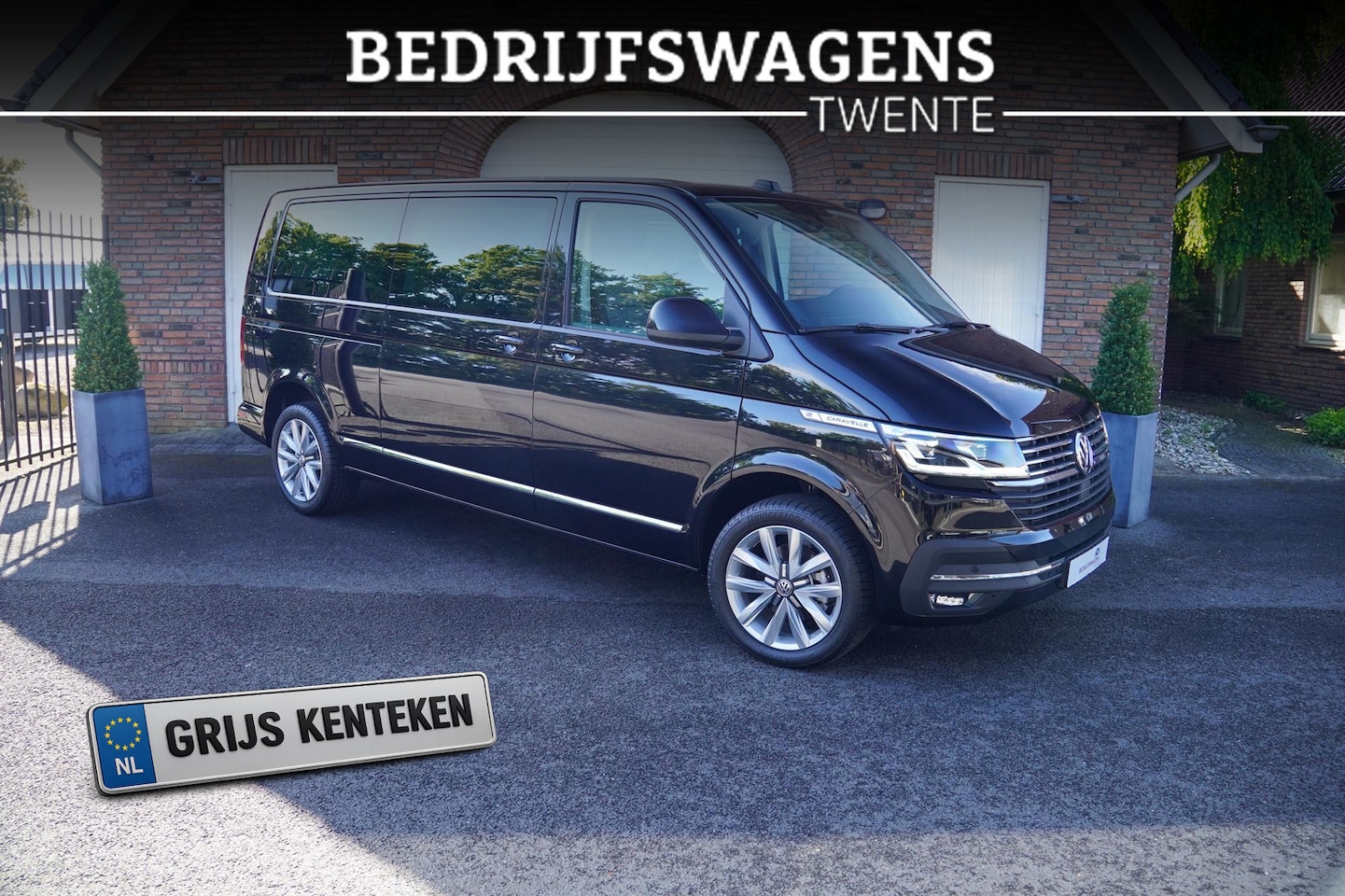 Volkswagen Transporter - 2.0 TDI 150PK DSG L2H1 DUB/CAB LED ACC LEDER Volkswagen Transporter 2.0 TDI L2H1 32 DC - AutoWereld.nl