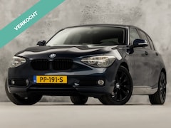 BMW 1-serie - 116i Sport 136Pk (4 CILINDER, 5 DEURS, STOELVERWARMING, LEDER, SPORTSTOELEN, GETINT GLAS,