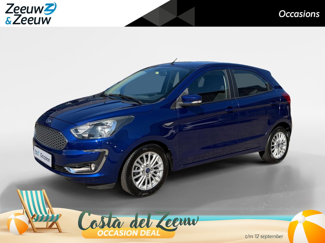Ford Ka - 1.2 Trend Ultimate | Elektrische Ramen Voor | Airco | Apple Carplay & Android Auto - AutoWereld.nl