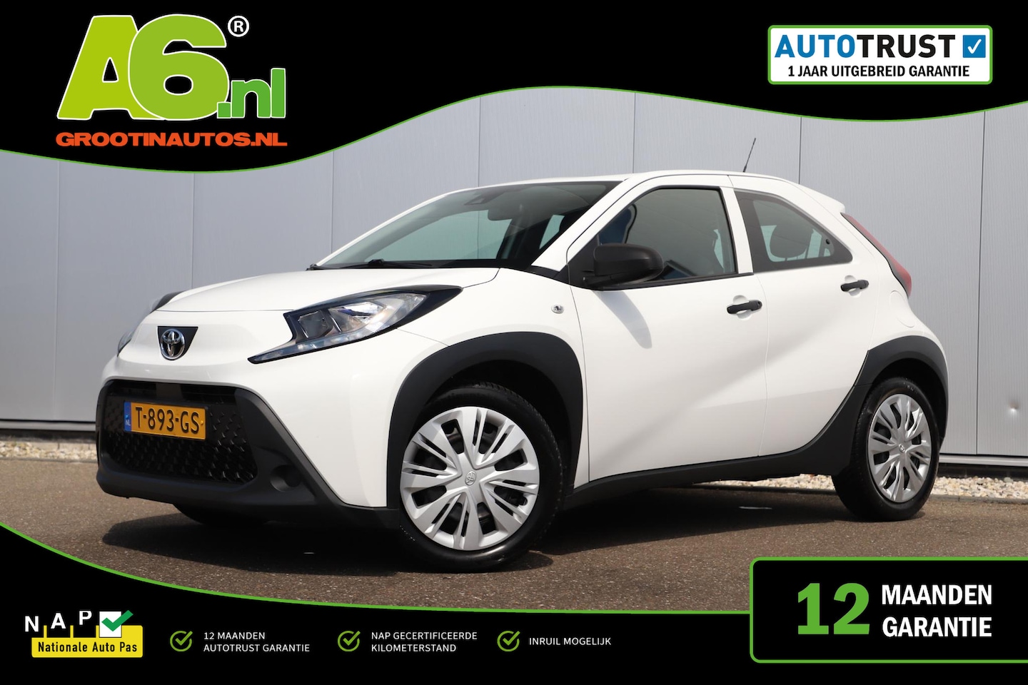 Toyota Aygo X - 1.0 VVT-i MT Quiet Edition Airco Adaptive Cruise Elektrische Ramen CV - AutoWereld.nl