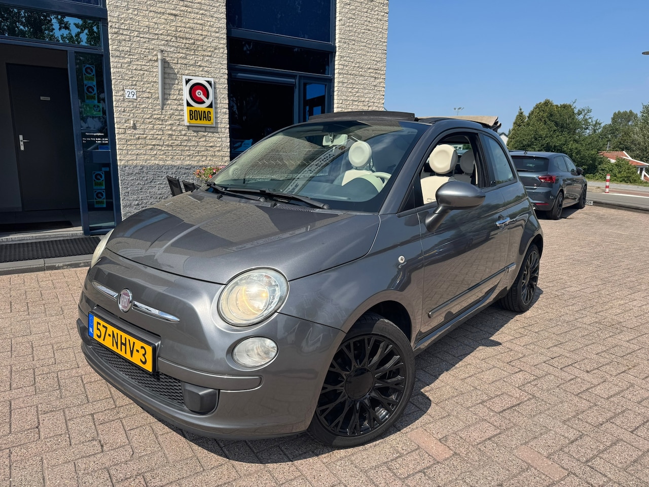 Fiat 500 C - 1.2 Pop- automaat- cabrio- zuinig rijden - AutoWereld.nl