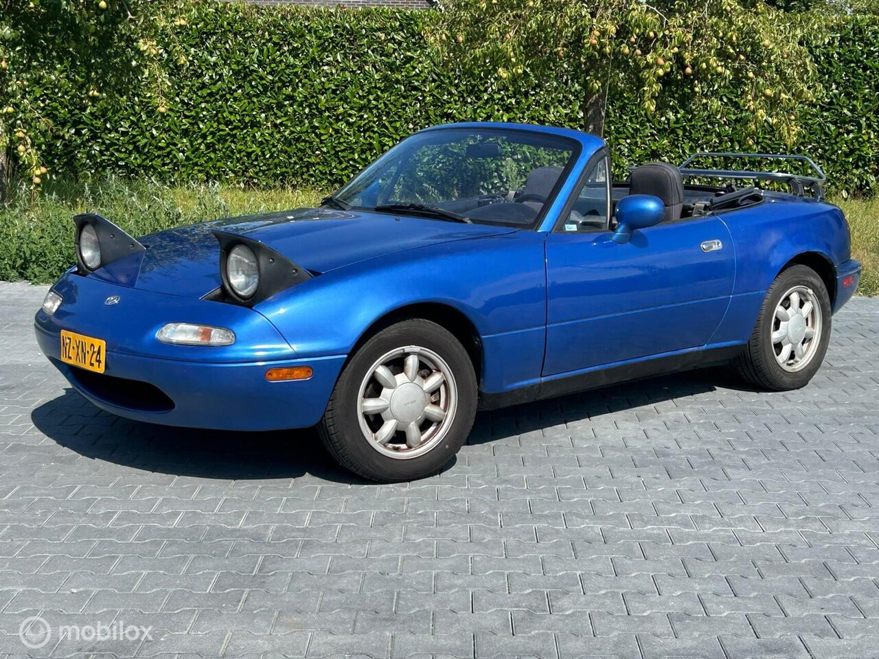 Mazda MX-5 - Miata 1.8i Automaat Laguna Blue - AutoWereld.nl