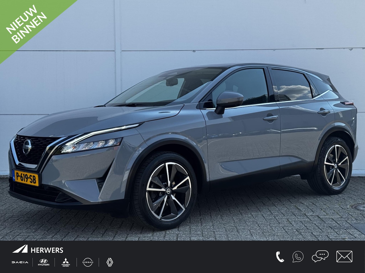 Nissan Qashqai - 1.3 MHEV Xtronic N-Style / Apple Carplay en Android Auto / 360 Graden Camera / Navigatie / - AutoWereld.nl