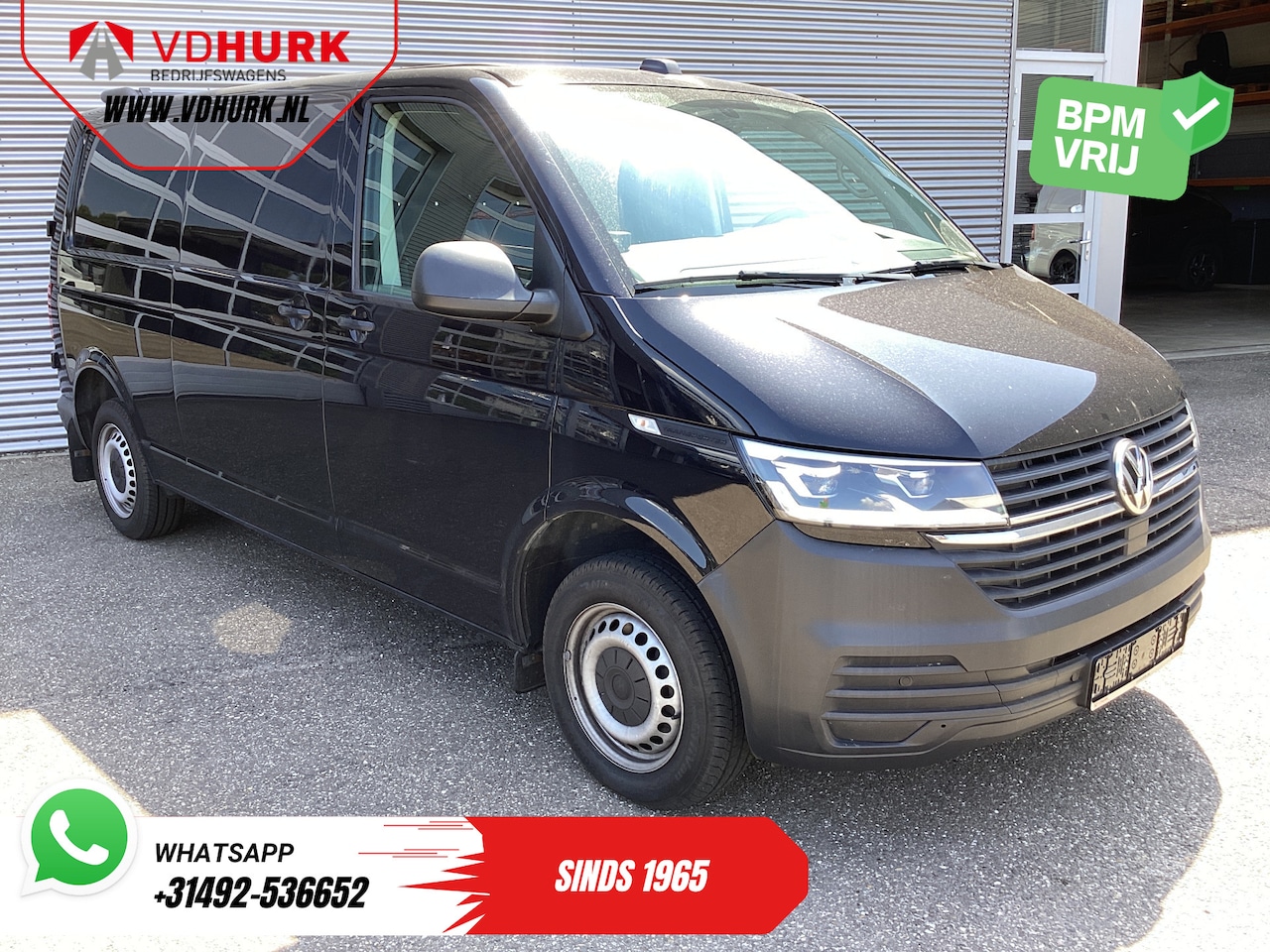 Volkswagen Transporter - T6.1 2.0 TDI 150 pk Aut. L2 LED/ Standkachel/ Stoelverw./ Carplay/ PDC/ Cruise/ Airco/ Tre - AutoWereld.nl