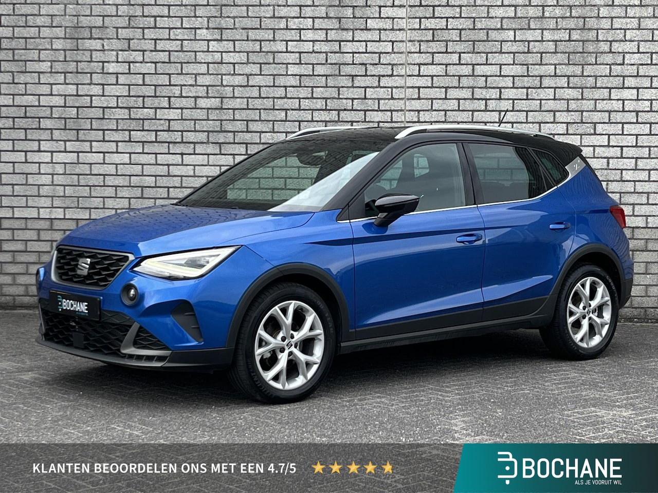 SEAT Arona - 1.0 EcoTSI FR Business Connect | Climate Control | Apple CarPlay / Android Auto | Parkeers - AutoWereld.nl