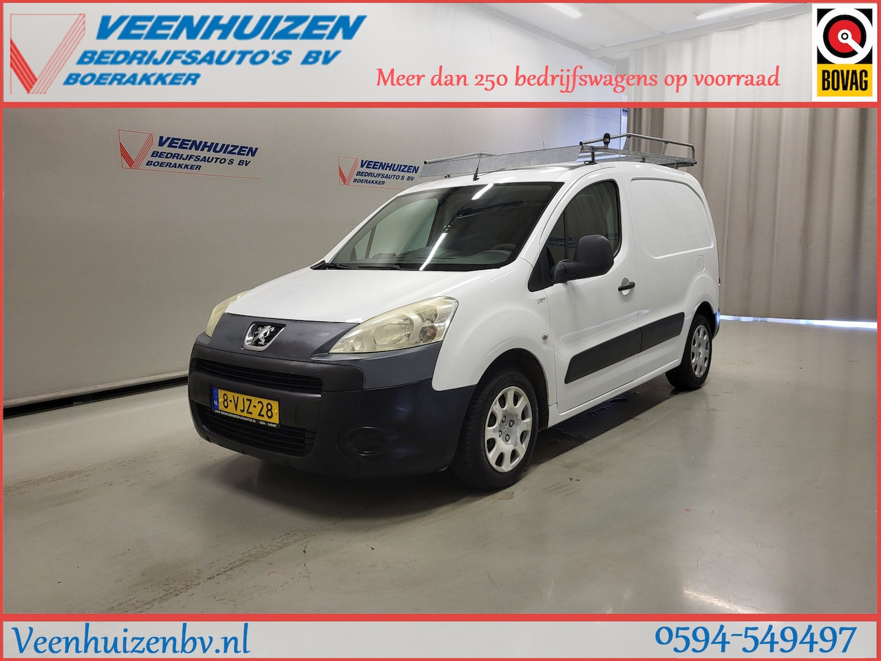 Peugeot Partner - 1.6HDI 90pk MARGE! Imperiaal Apk tot 6-9-2026! - AutoWereld.nl