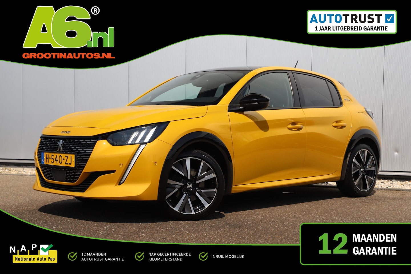 Peugeot 208 - 1.2 PureTech GT-Line Virtual Half Leder LMV Navigatie Achteruitrijcamera Climate Cruise Co - AutoWereld.nl