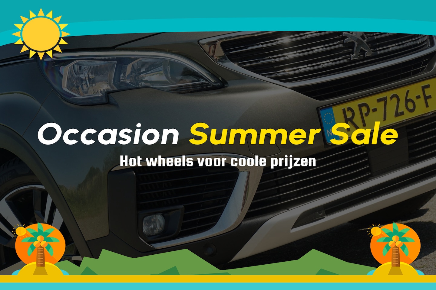 Peugeot 5008 - 1.2 PureTech Allure AUT | Amazonite | Half-leder/Navi/Cruise/Carplay - Netjes - AutoWereld.nl