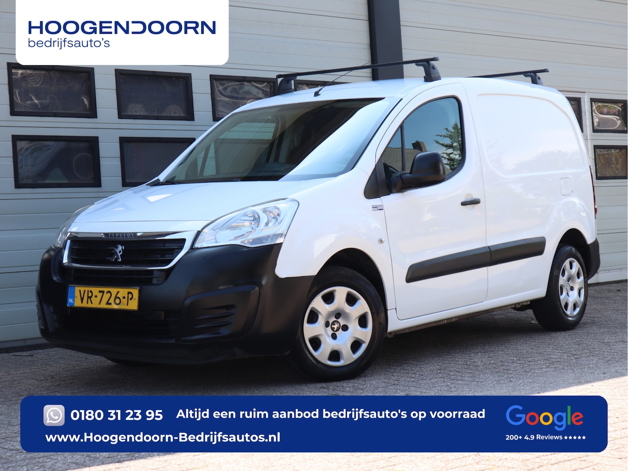 Peugeot Partner - 1.6 HDi 75pk - Airco - Dakdragers - AutoWereld.nl