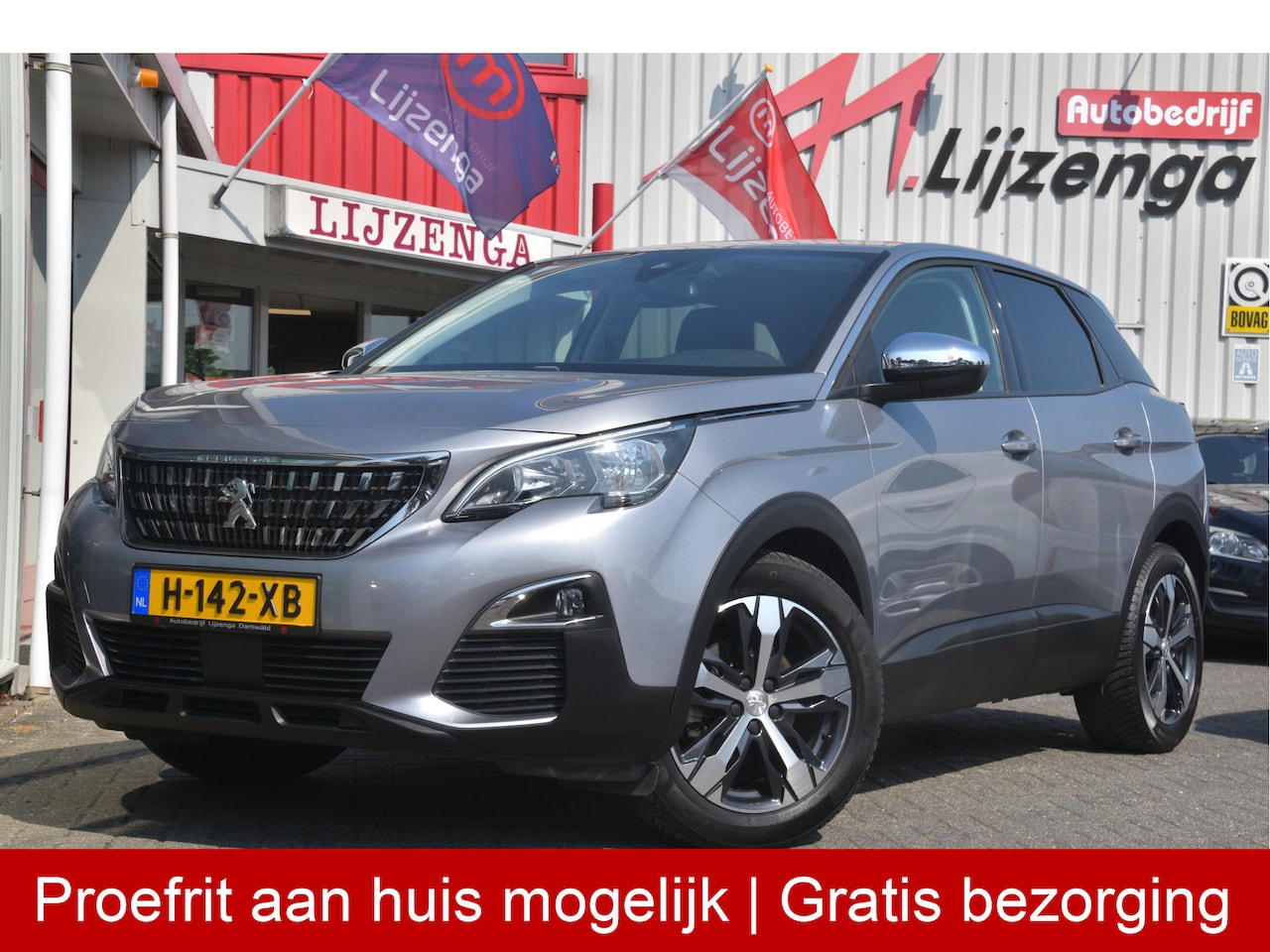 Peugeot 3008 - 1.2 PureTech Allure Revisie motor | Carplay | 18 inch | Navi | Bluetooth | PDC | Getint gl - AutoWereld.nl