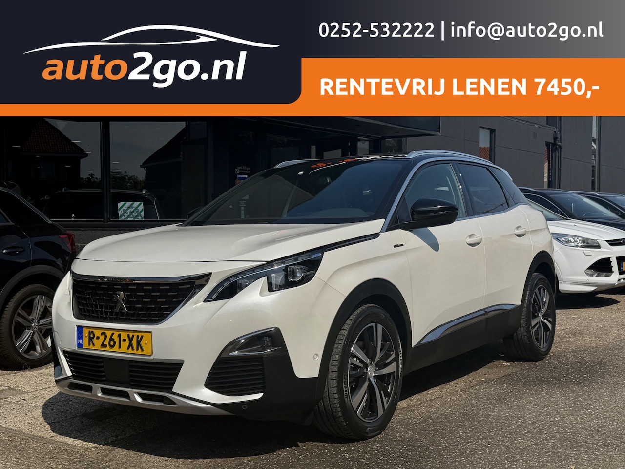 Peugeot 3008 - 1.6 PURETECH GT LINE AUT8 PANODAK SPORTLEDER 19 INCH-LMV NAVI CAMERA LED PDC - AutoWereld.nl