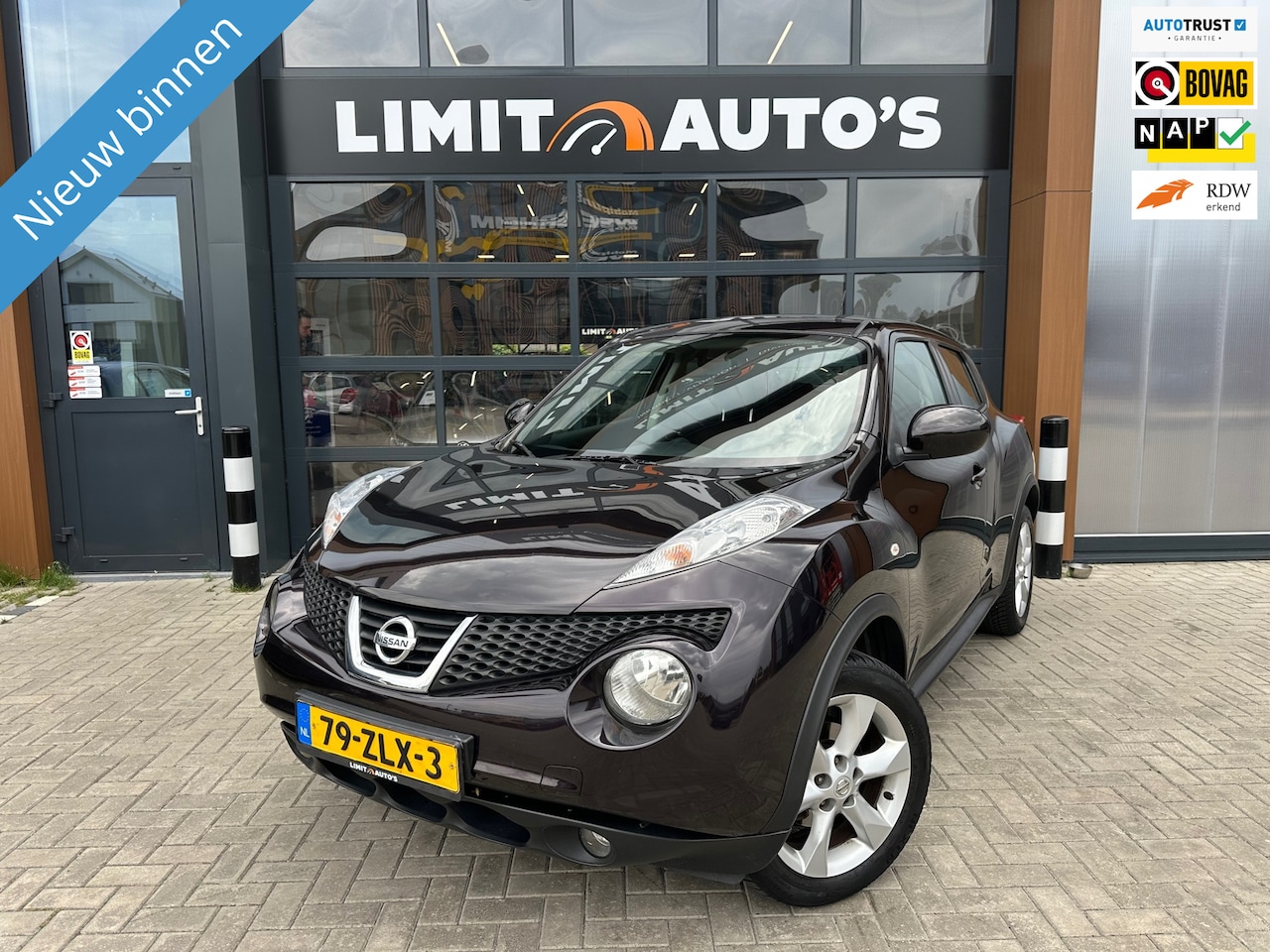 Nissan Juke - 1.6 Acenta Aut/Climate/Cruise/El.ramen/Lmv/Trekhaak/Nap/Apk - AutoWereld.nl