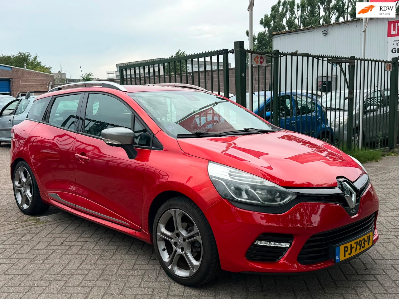 Renault Clio Estate - 1.2 GT Automaat 1e eigenaar dealer onderhouden cruis control navigatie airco - AutoWereld.nl